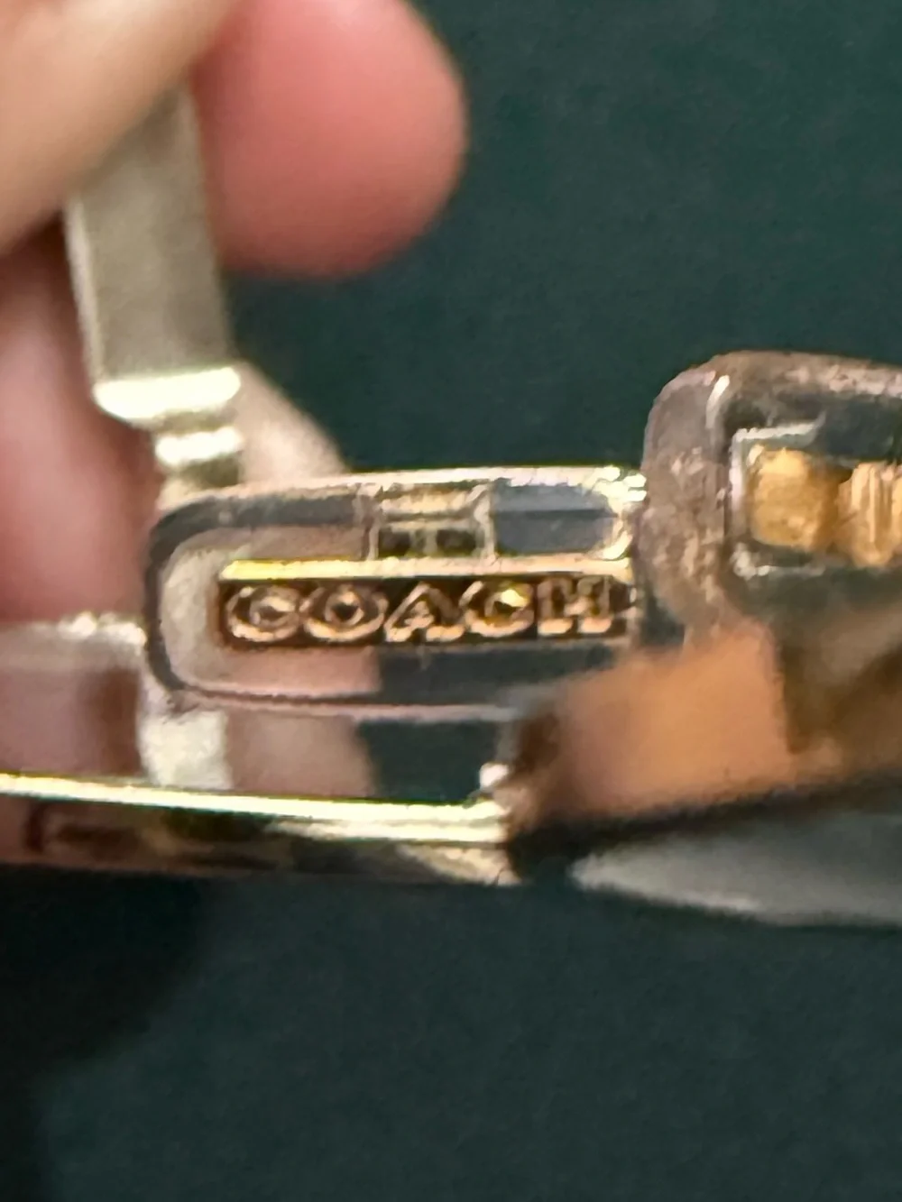 Coach Women's LightGold Metal Frame RX Glasses